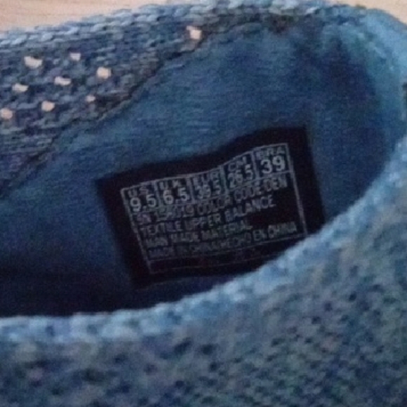 Skechers Women's Blue Knit Loafers - Picture 5 of 5